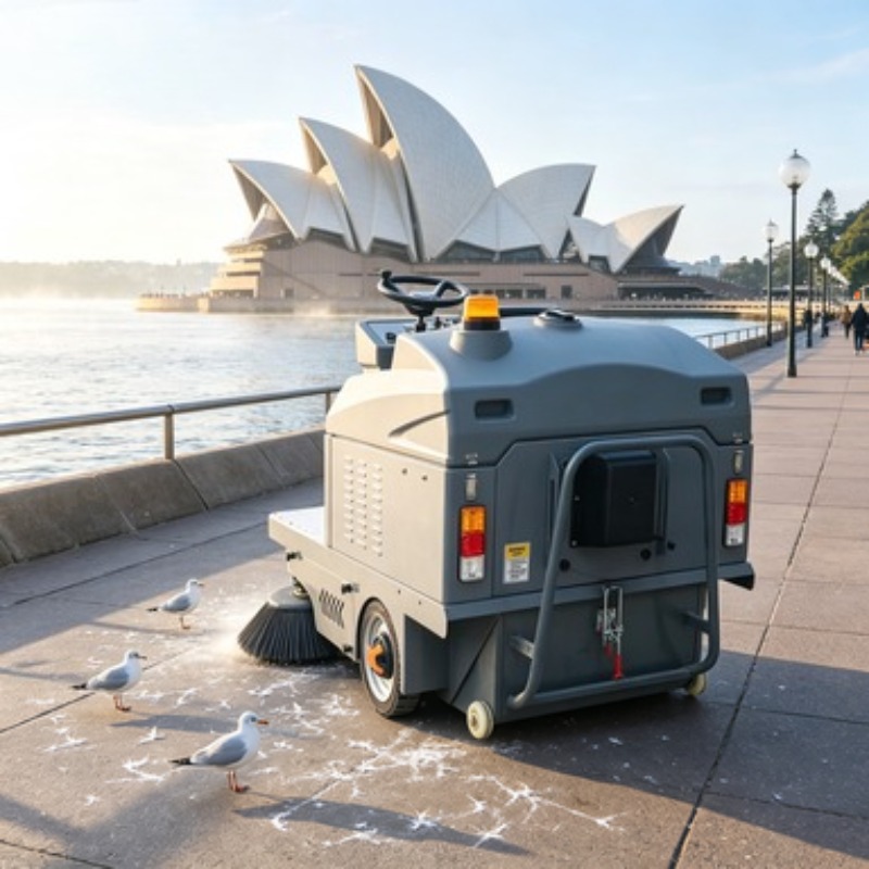 Floor Sweeper Machine Manual - Коммерческая электрическая подметальная машина для пола,
