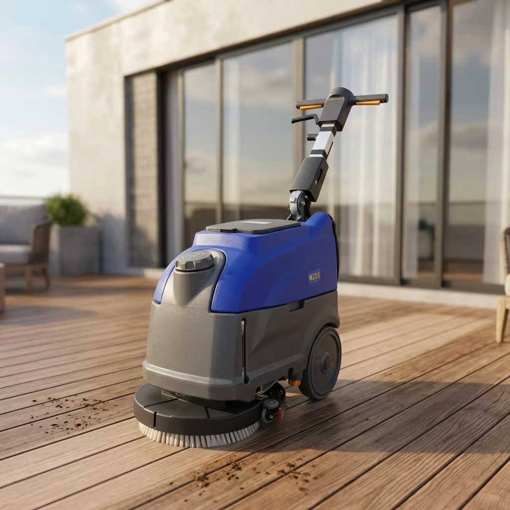Floor Scrubber Machine Walk Behind - Профессиональная Новая Коммерческая Электрическая Поломоечная Машина