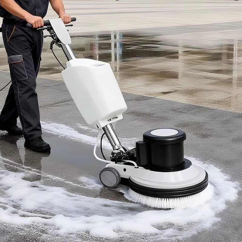 Floor Sweeper Machine Manual - Промышленная электрическая ручная поломоечная машина CE