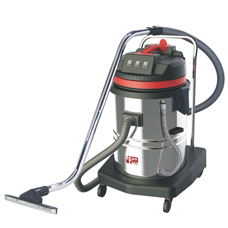 Wet Dry Vacuum 60L - 3-моторный пылесос из нержавеющей стали объемом