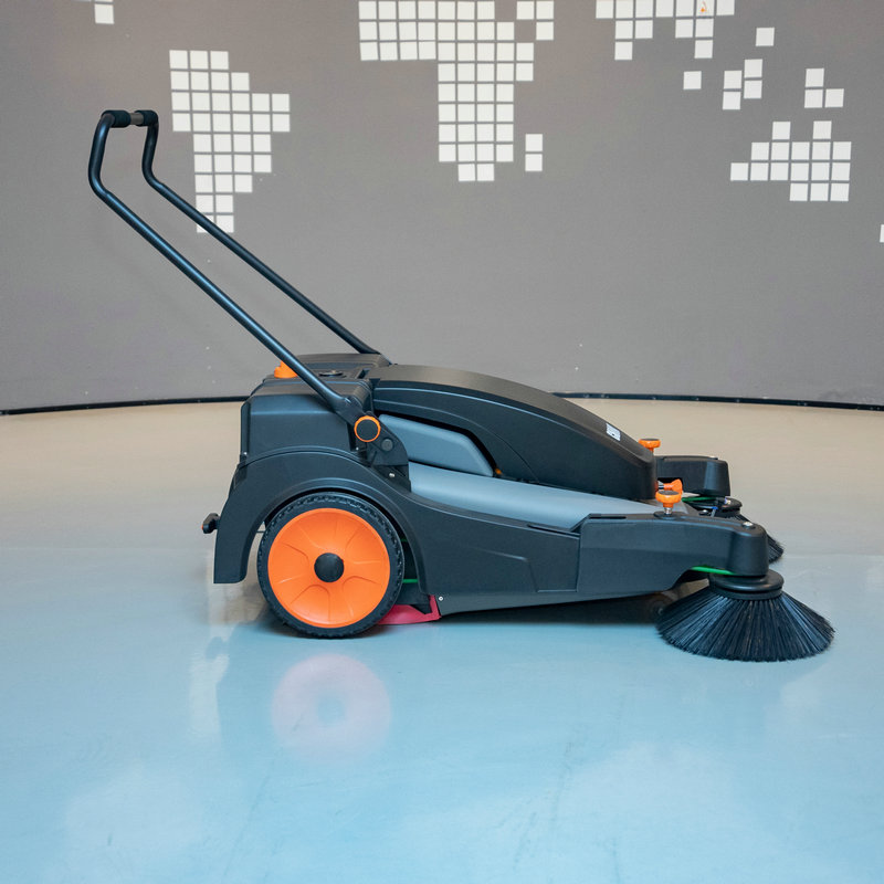 Миниатюрная ручная промышленна – обзор и цена Floor Sweeper Machine Manual