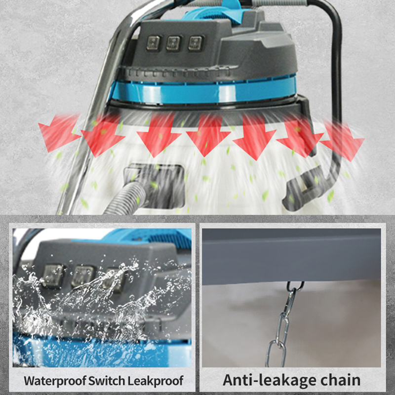 Промышленный пылесос 90 л с 3  – обзор и цена Industrial Vacuum Cleaner 3000W