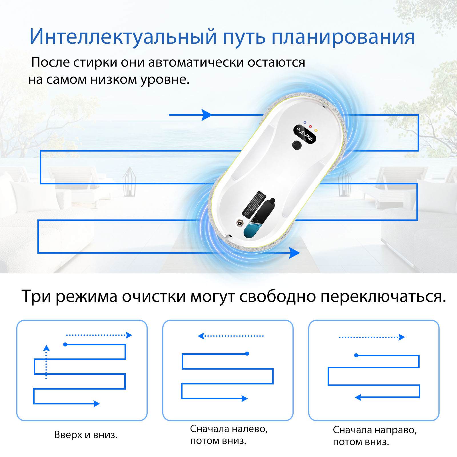 Робот-пылесос для мытья окон P – обзор и цена Window Cleaning Robot Automatic