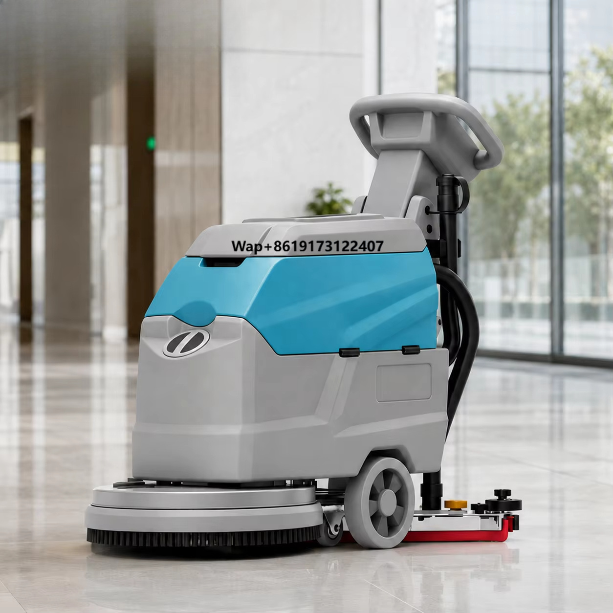 Электрическая поломоечная маши – обзор и цена Floor Scrubber Machine Walk Behind