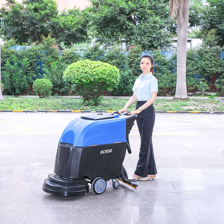 Электрическая поломоечная маши – обзор и цена Floor Scrubber Machine Walk Behind