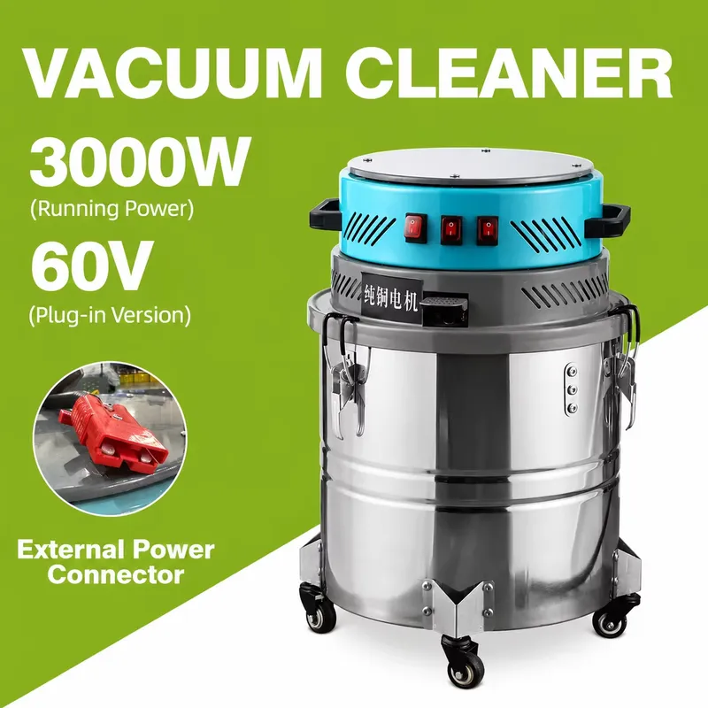 Низкошумный пылесос для сухой  – обзор и цена Wet Dry Vacuum 60L