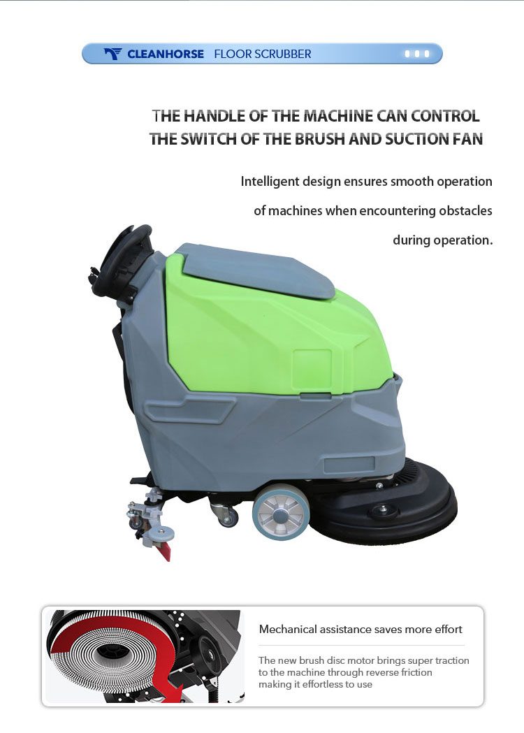 Автоматическая поломоечная маш – обзор и цена Floor Scrubber Machine Walk Behind