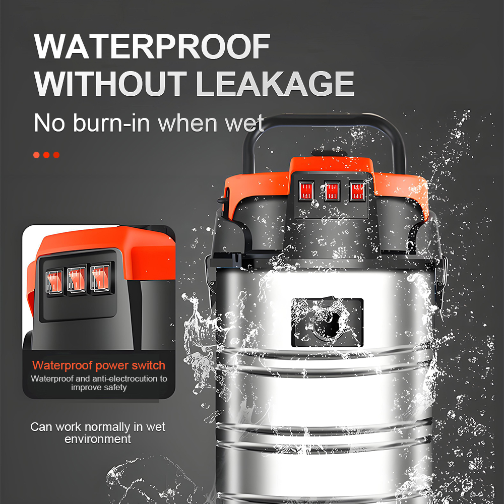 Пылесос TUNGFULL для влажной и – обзор и цена Wet Dry Vacuum 60L