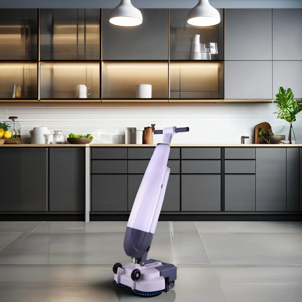 Быстродействующая поломоечная  – обзор и цена Floor Scrubber Machine Walk Behind