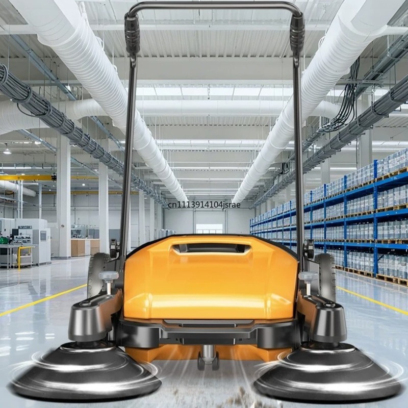 Ручная промышленная подметальн – обзор и цена Floor Sweeper Machine Manual