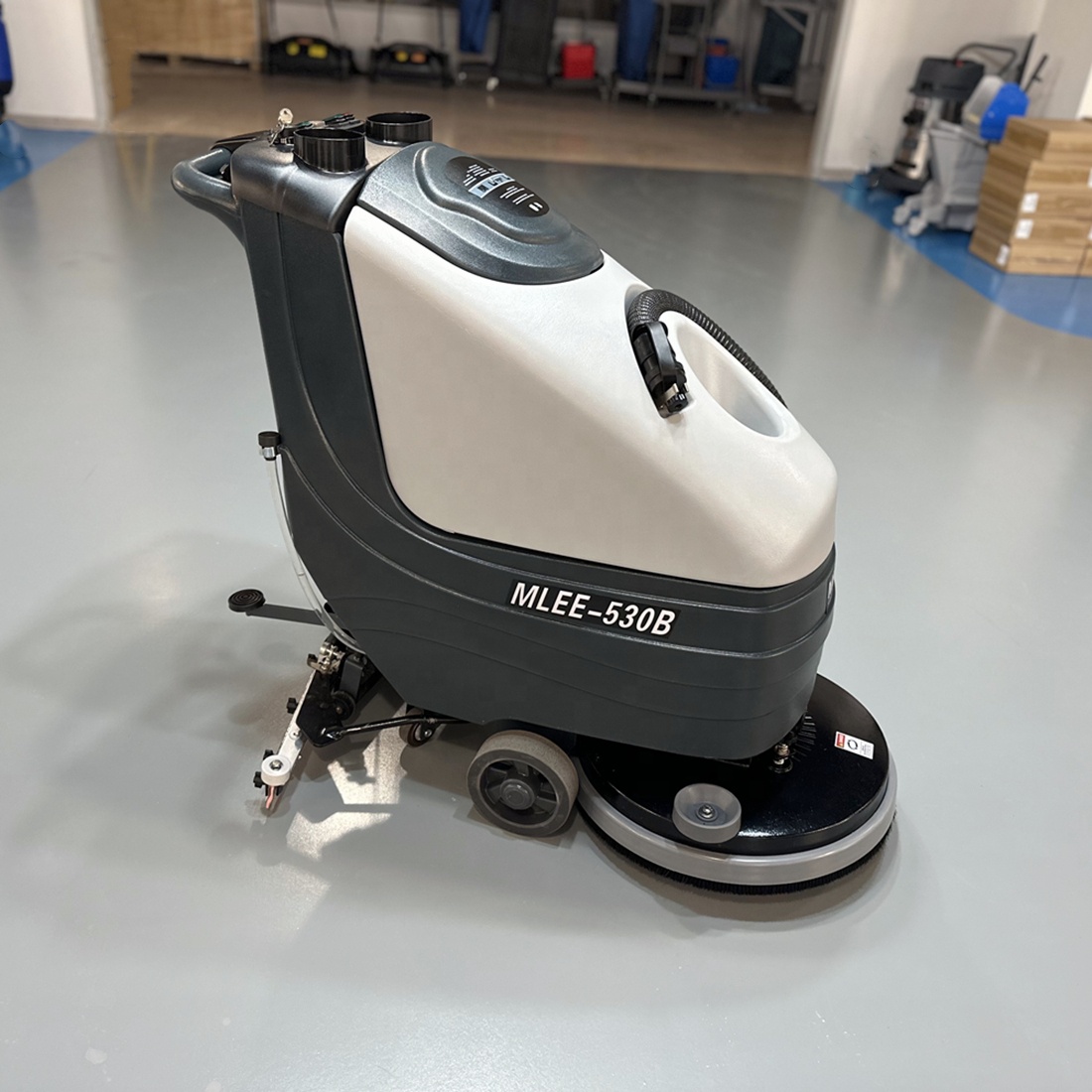 MLEE530B 50-литровая поломоечн – обзор и цена Floor Scrubber Machine Walk Behind