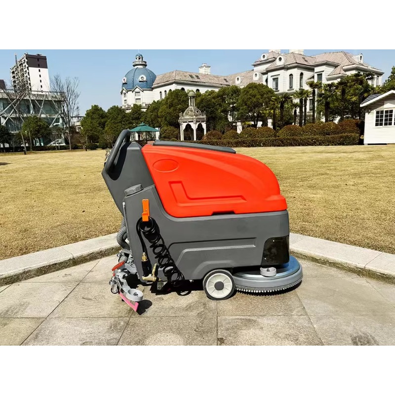 Лидер продаж, электрическая ру – обзор и цена Floor Scrubber Machine Walk Behind