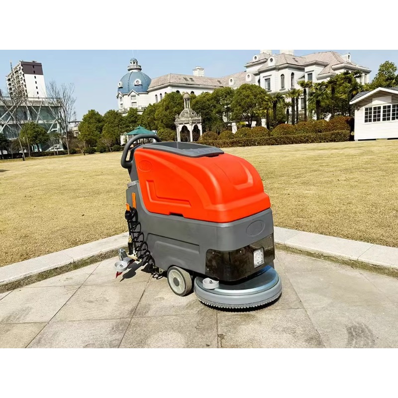 Лидер продаж, электрическая ру – обзор и цена Floor Scrubber Machine Walk Behind