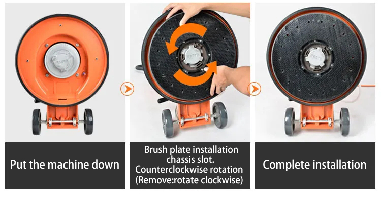 17-дюймовая беспылевая вакуумн – обзор и цена Floor Polishing Machine 17 Inch