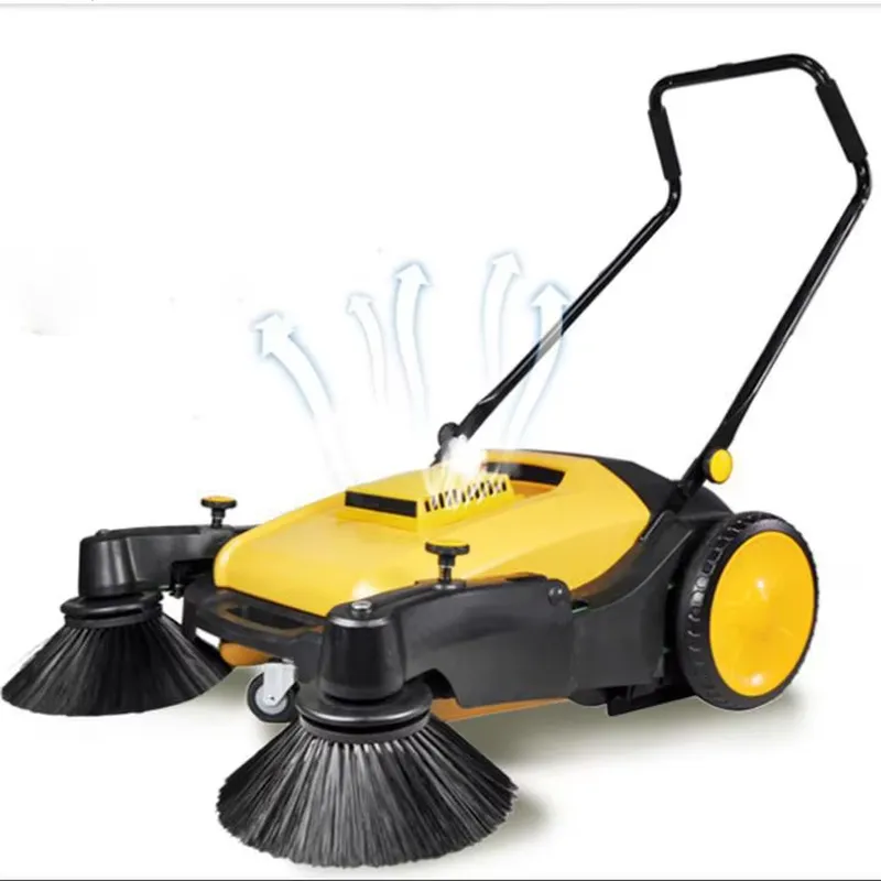 Ручная уборочная машина для ул – обзор и цена Floor Sweeper Machine Manual
